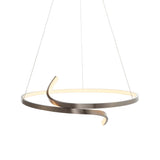 Ghedi Florence Pendant Light Satin Nickel — SantoLusso®