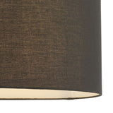 Ghedi Frello Cylinder Lamp Shade Black — SantoLusso®