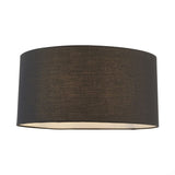 Ghedi Frello Cylinder Lamp Shade Black — SantoLusso®