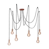 Ghedi Gabriela 6 Cluster Pendant Light Copper — SantoLusso®