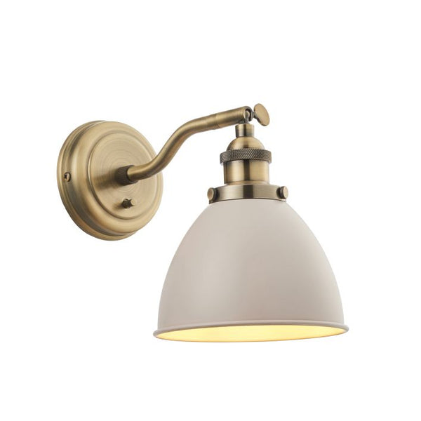 Ghedi Gennaro Antique Brass Wall Light — SantoLusso®