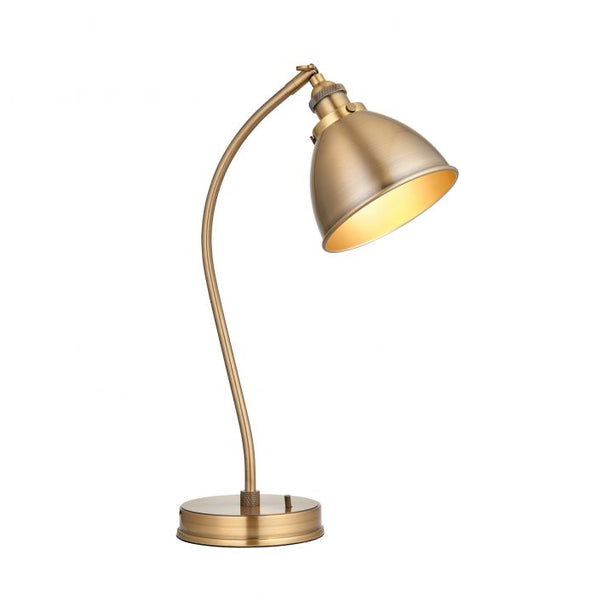 Ghedi Gennaro Table Lamp Antique Brass — SantoLusso®