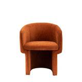 Ghedi Genzi Dining Chair Rust — SantoLusso®