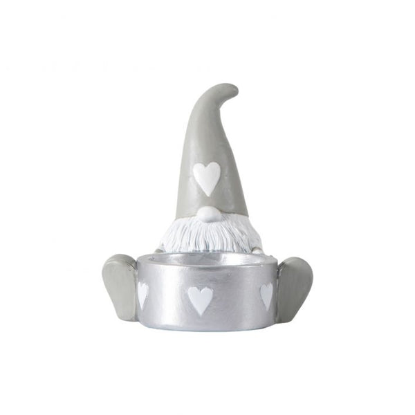 Ghedi Gerald Gonk Tealight Holder Grey — SantoLusso®