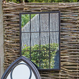 Ghedi Gero Outdoor Mirror Noir — SantoLusso®