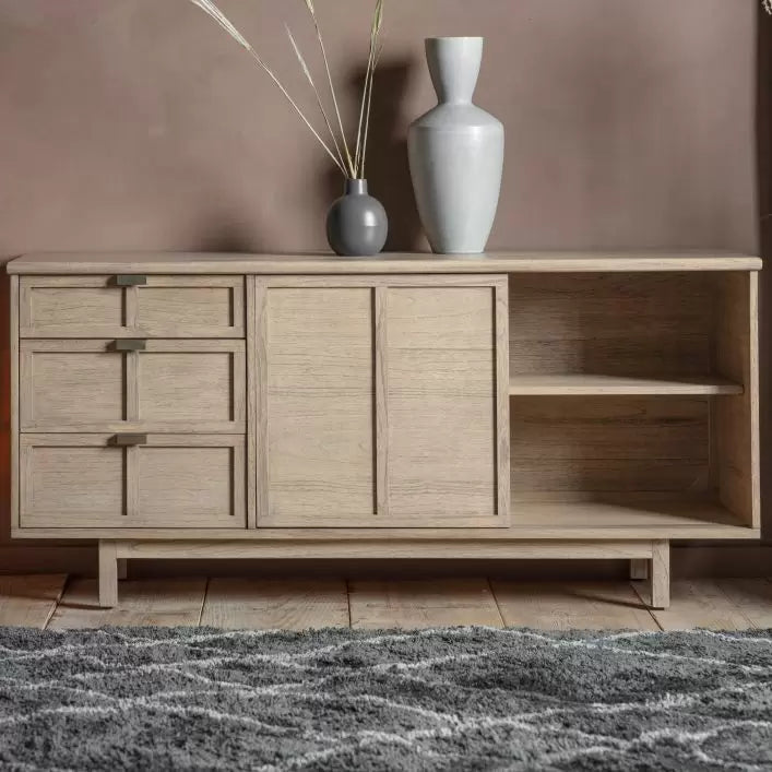 Ghedi Gia 3 Drawer 2 Door Sideboard — SantoLusso®