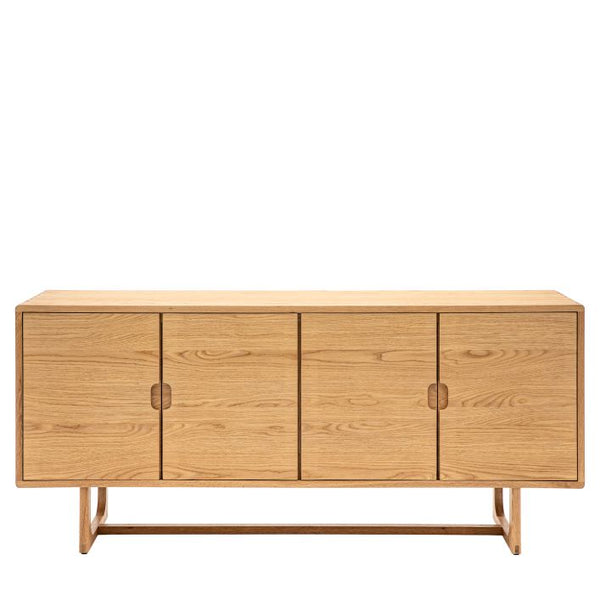 Ghedi Gianno 4 Door Sideboard Natural — SantoLusso®