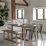 Ghedi Gianno Dining Table Smoked — SantoLusso®