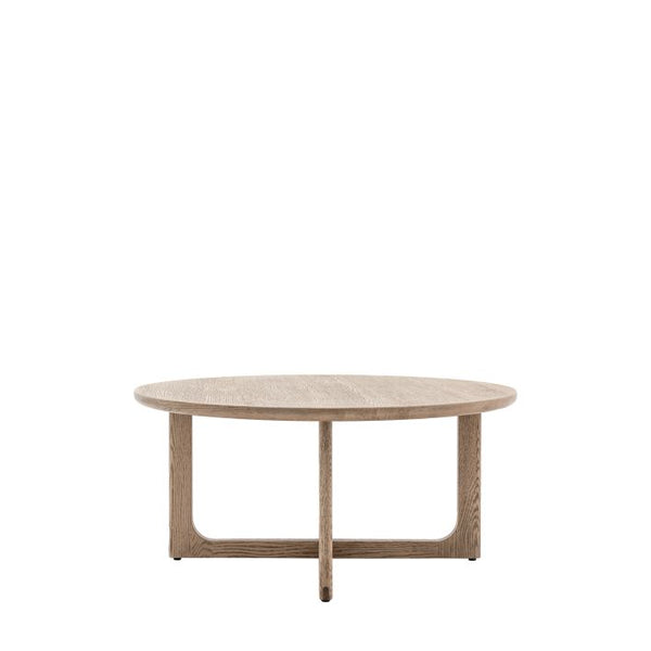 Ghedi Gianno Round Coffee Table Smoked — SantoLusso®