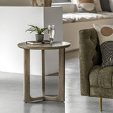 Ghedi Gianno Side Table Smoked — SantoLusso®