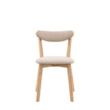 Ghedi Girola Dining Chair Natural 2pk — SantoLusso®