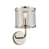 Ghedi Graziana 1 Wall Light Bright Nickel — SantoLusso®