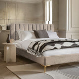 Ghedi Guinillo Double Bedstead Latte — SantoLusso®