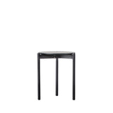 Ghedi Gurri Side Table Black — SantoLusso®