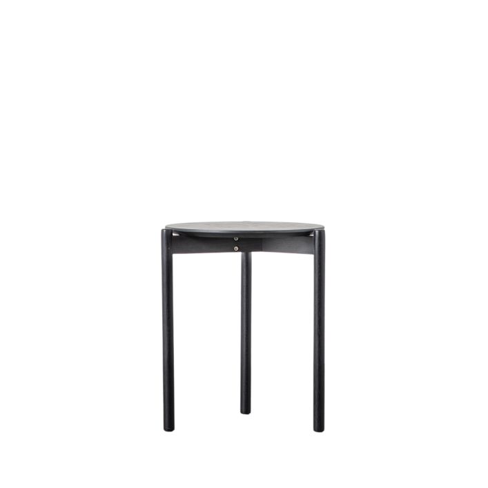 Ghedi Gurri Side Table Black — SantoLusso®