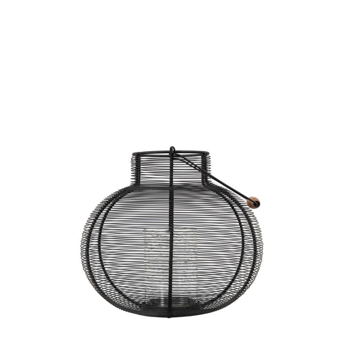 Ghedi Hispi Lantern Large Black — SantoLusso®