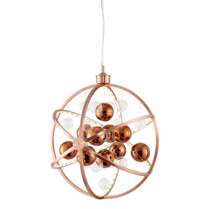 Ghedi Imanol Pendant Light Copper 715-1780mm — SantoLusso®