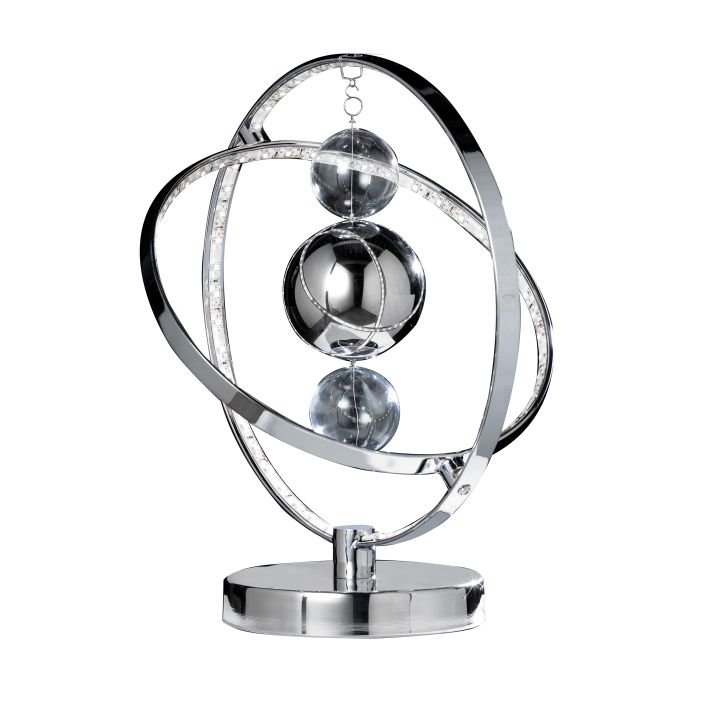 Ghedi Imanol Table Lamp Chrome — SantoLusso®