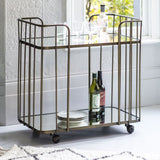 Ghedi Irpino Drinks Trolley Bronze — SantoLusso®