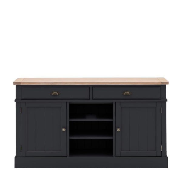 Ghedi Ivo 2 Door 2 Drawer Sideboard Meteor — SantoLusso®