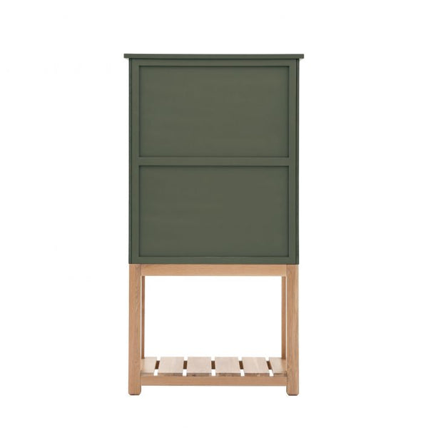 Ghedi Ivo 2 Door Cupboard Moss — SantoLusso®