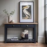 Ghedi Ivo 2 Drawer Console Meteor — SantoLusso®