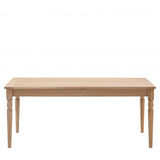 Ghedi Ivo Extending Dining Table Natural — SantoLusso®