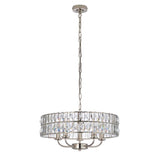 Ghedi Jessa 5 Pendant Light Bright Nickel — SantoLusso®