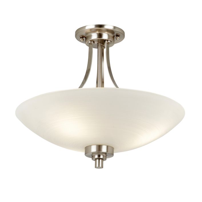 Ghedi Julius Ceiling Lamp Satin Chrome — SantoLusso®