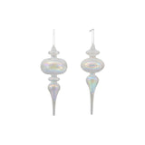 Ghedi Juri Bauble Drop Clear Lustre Set of 2 — SantoLusso®