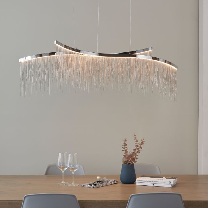 Ghedi Kaius Pendant Light Linear — SantoLusso®