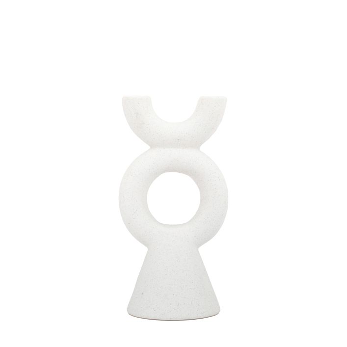 Ghedi Kedros Candlestick White — SantoLusso®