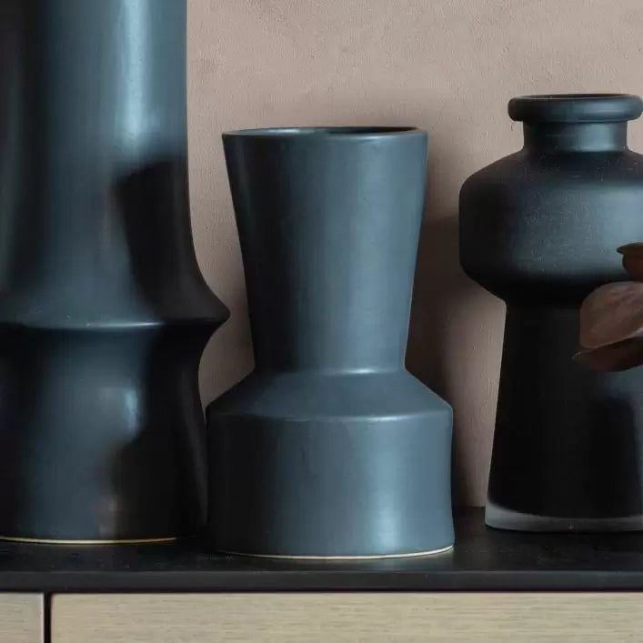 Ghedi Kiso Vase Dark Grey — SantoLusso®