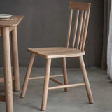 Ghedi Lencia Dining Chair Oak — SantoLusso®