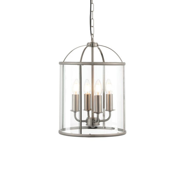 Ghedi Leo 4 Pendant Light Satin Nickel — SantoLusso®