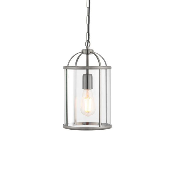 Ghedi Leo Pendant Light Satin Nickel — SantoLusso®