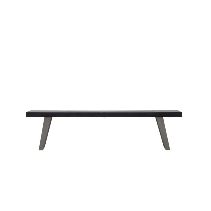 Ghedi Locchia Dining Bench Black Large — SantoLusso®