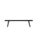 Ghedi Locchia Dining Bench Black Small — SantoLusso®