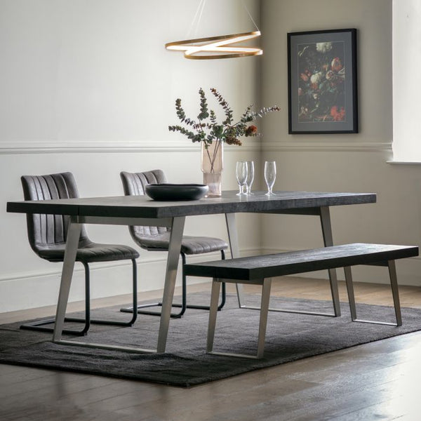 Ghedi Locchia Dining Table Black Large — SantoLusso®