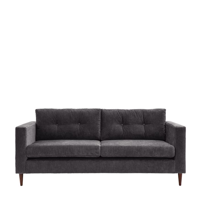 Ghedi Lorna Sofa 3 Seater Charcoal — SantoLusso®