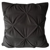 Ghedi Lumma Velvet Cushion Charcoal — SantoLusso®