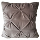 Ghedi Lumma Velvet Cushion Neutral — SantoLusso®