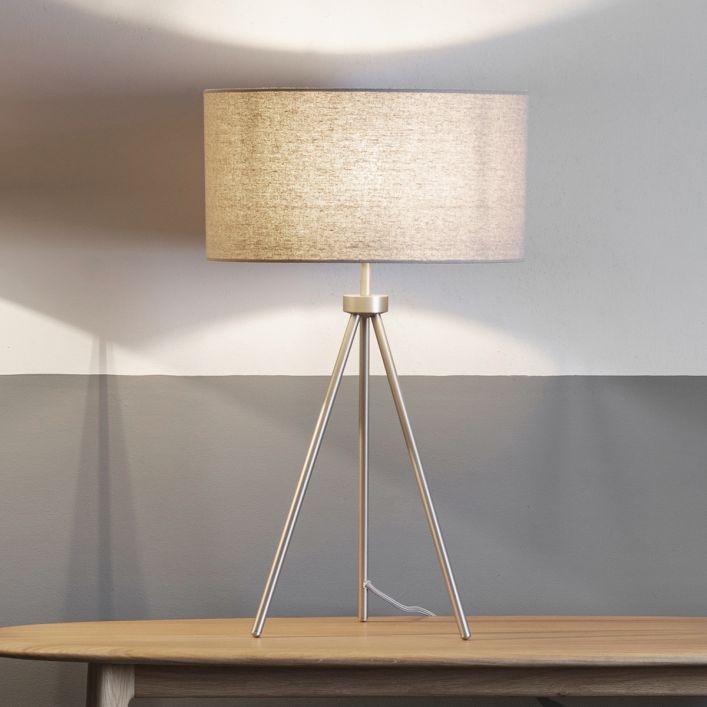 Ghedi Magenta Table Lamp Matt Grey — SantoLusso®