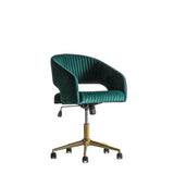 Ghedi Manol Swivel Chair Green Velvet — SantoLusso®