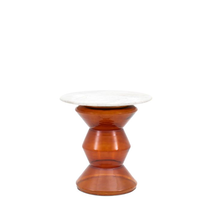 Ghedi Mappi Side Table Orange — SantoLusso®