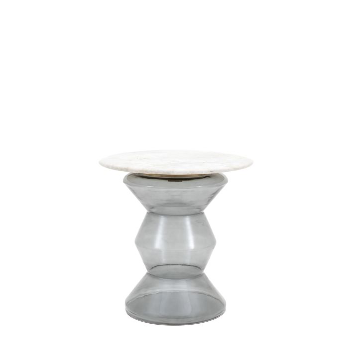 Ghedi Mappi Side Table Smoke — SantoLusso®