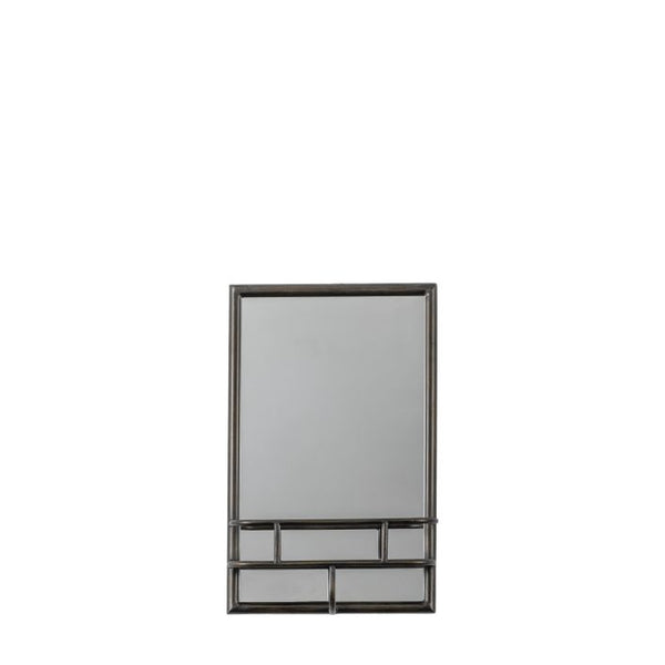 Ghedi Marino Mirror Rectangle Black — SantoLusso®