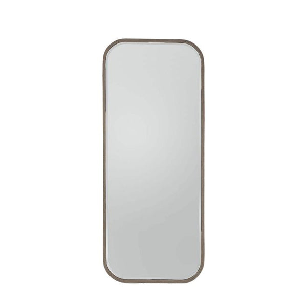 Ghedi Martedi Leaner Mirror Distressed Champagne — SantoLusso®