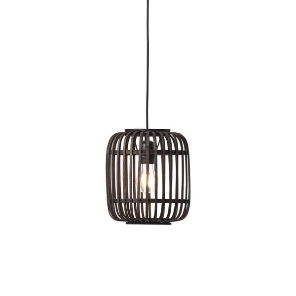 Ghedi Matteo 1 Pendant Light Dark Bamboo — SantoLusso®