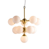 Ghedi Maxim 11 Pendant Light Brushed Gold — SantoLusso®